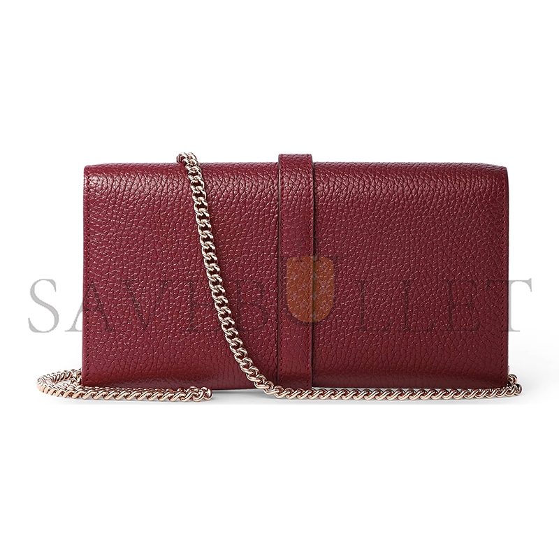 GUCCI JACKIE 1961 WALLET ON CHAIN 652681 AABXM 6207 (19*10*3.5cm) GUCCI JACKIE 1961 WALLET ON CHAIN 652681 AABXM 6207 (19*10*3.5cm)